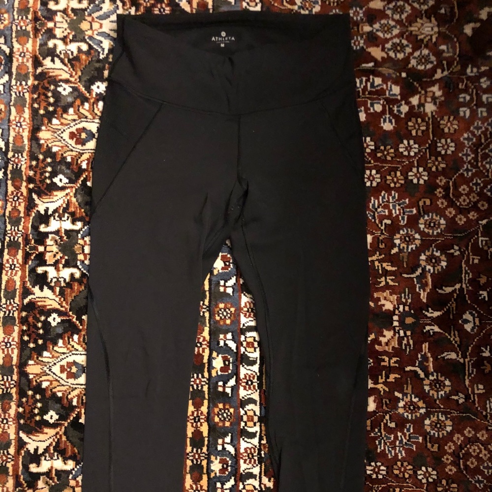 athleta black 7/8 leggings